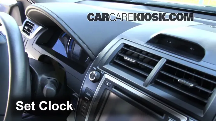 2012 Toyota Camry Hybrid XLE 2.5L 4 Cyl. Clock